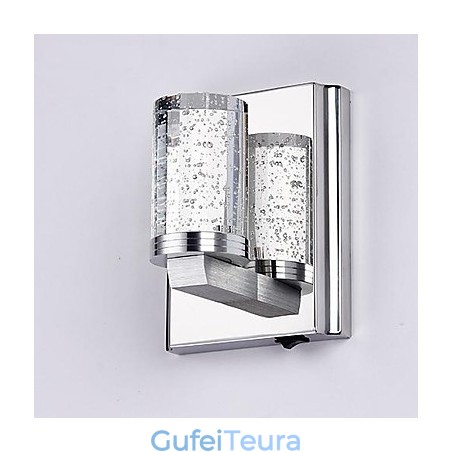 מיני קיר אור 1Light ציפוי סטלה אל חלד אומנותי מיני קיר אור 1Light ציפוי סטלה אל חלד אומנותי