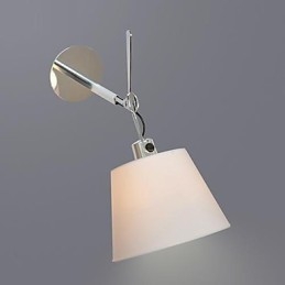 פמוטי קיר מנורות זרוע נדנדה נרות קיר אורות קיר קריאה אורות קיר מודרני עכשווי מתכת