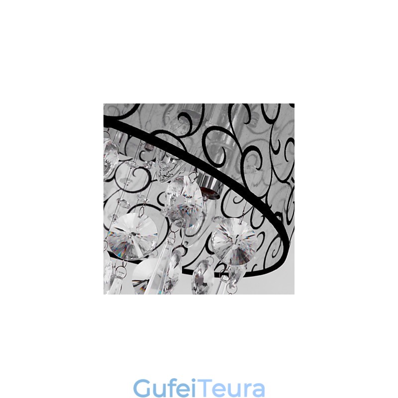 תוף מודרני עכשווי קריסטל מצופה מתכת פלש מתכת