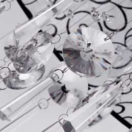 תוף מודרני עכשווי קריסטל מצופה מתכת פלש מתכת