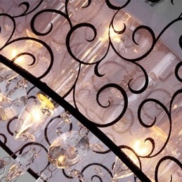 תוף מודרני עכשווי קריסטל מצופה מתכת פלש מתכת