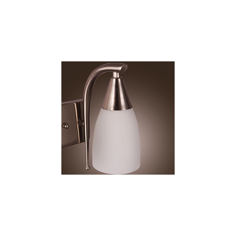 2 אור קיר בהיר בגוון לבן