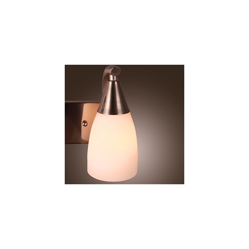 2 אור קיר בהיר בגוון לבן