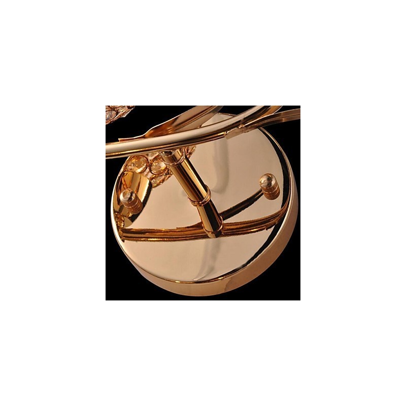 פמוטי קיר קריסטל קריאת אורות קיר מתכת מודרנית עכשווית