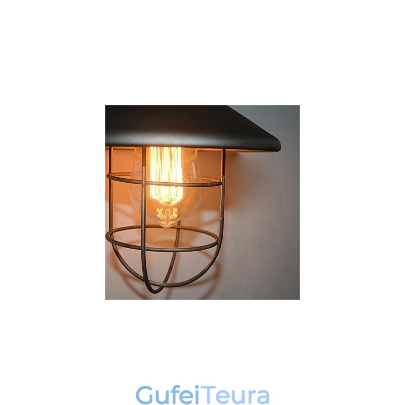 חדש רטרו לופט וינטג' תעשייתי אדיסון מנורת קיר תליון אורות מתקן