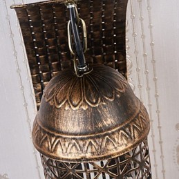 כפרי לודג' תכונת ציור עבור מיני סגנון Uplight קיר פמוטים קיר אור