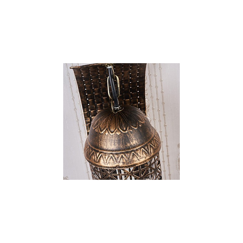 כפרי לודג' תכונת ציור עבור מיני סגנון Uplight קיר פמוטים קיר אור