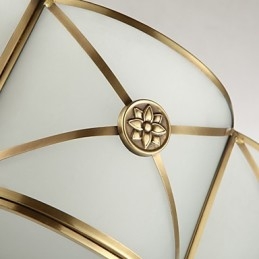 מתכת פלאש מתכת פליז קלאסית קלאסית כפרי לודג'