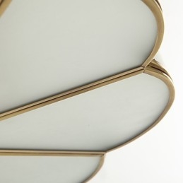 מתכת פלאש מתכת פליז קלאסית קלאסית כפרי לודג'