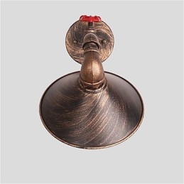 צינור מים אורות קיר רטרו סגנון תעשייתי יצירתי כפרי מתכת מסעדה בית קפה ברים פמוטים קיר לשולחן בר