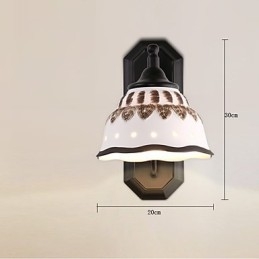 מודרני עכשווי כפרי לודג' מדינה אחרים תכונה עבור מיני סגנון Downlight קיר פמוטים קיר אור