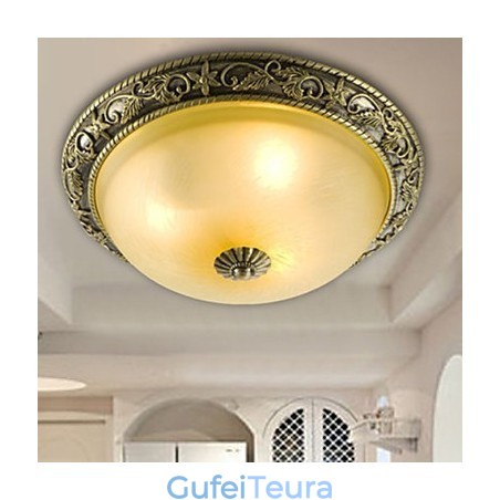 Flush Mount Mini Style Traditional Classic Resin Flush Mount Mini Style Traditional Classic Resin