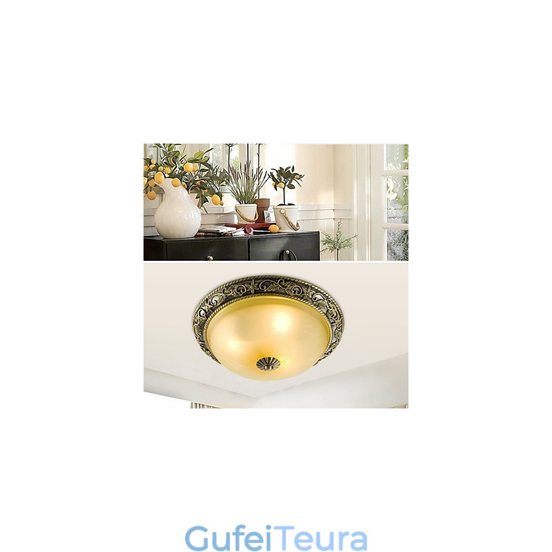 Flush Mount Mini Style Traditional Classic Resin