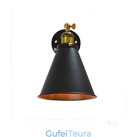 Light Buzz Paint קיר יחיד מנורת קיר ברזל מטומטם שחור חרב אור מנורה על הקיר Light Buzz Paint קיר יחיד מנורת קיר ברזל מטומטם שחור חרב אור מנורה על הקיר
