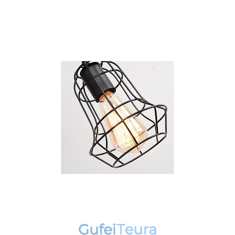 תעשייתי רטרו ברזל מנורת קיר Creative Personality Lift Pulley מנורת קיר