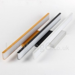 מנורת IPMirror תאורת אמבטיה חומרי אלומיניום ואקריליק קיר מנורות איפור תאורה