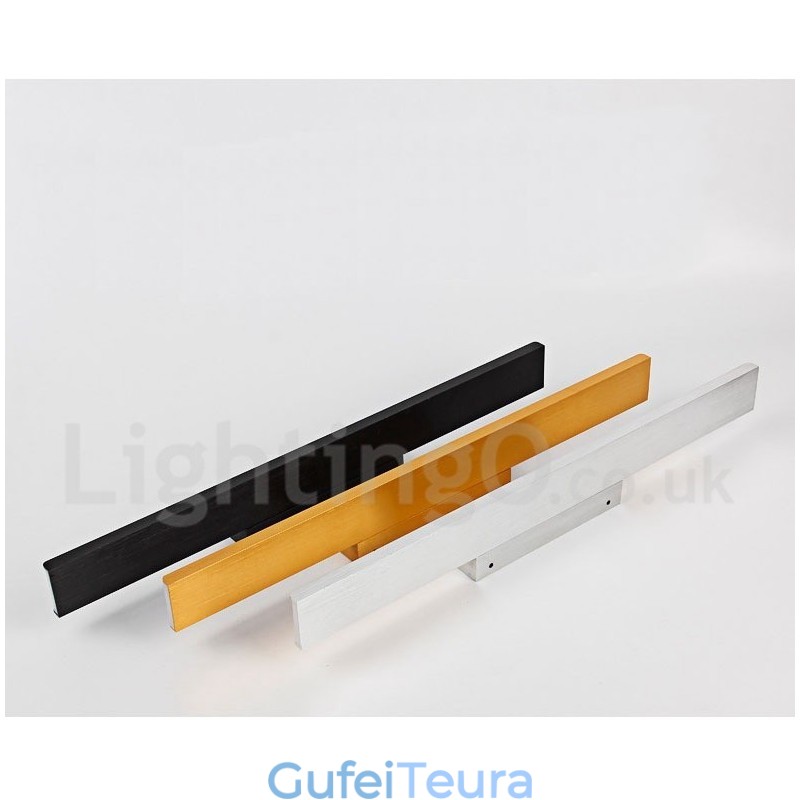 מנורת IPMirror תאורת אמבטיה חומרי אלומיניום ואקריליק קיר מנורות איפור תאורה