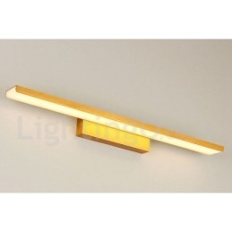 מנורת IPMirror תאורת אמבטיה חומרי אלומיניום ואקריליק קיר מנורות איפור תאורה