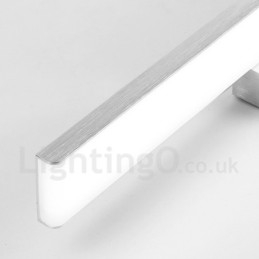 מנורת IPMirror תאורת אמבטיה חומרי אלומיניום ואקריליק קיר מנורות איפור תאורה