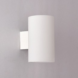 מנורת קיר מזכוכית לבסיס מתכת וגוון זכוכית לאור חדר שינה