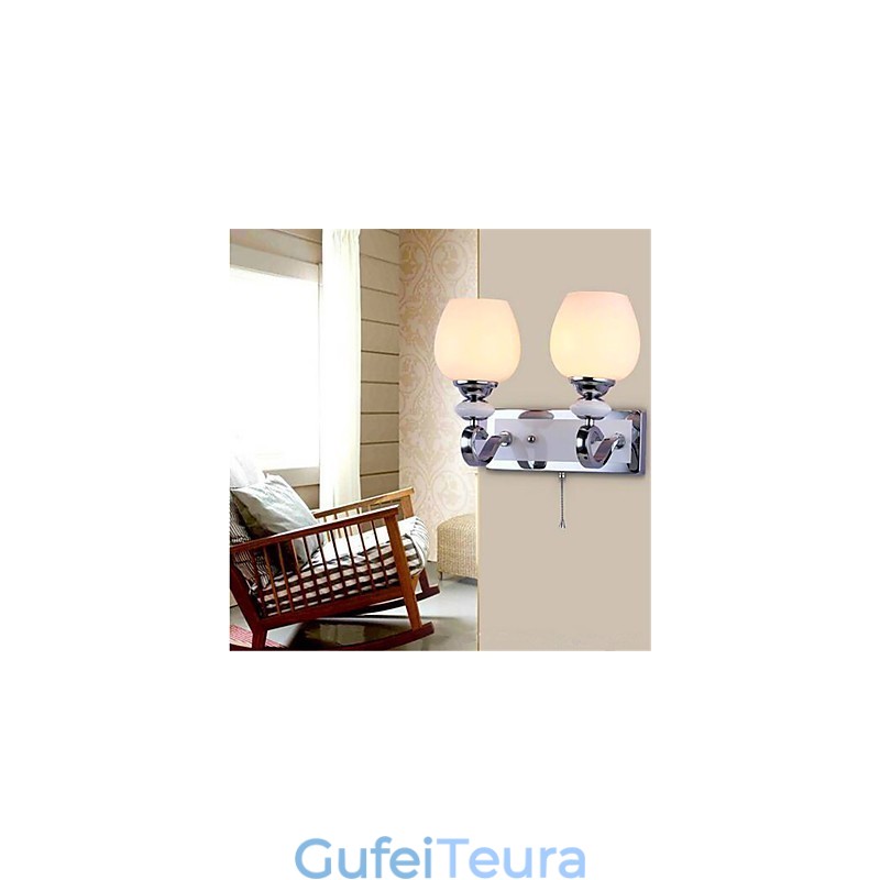 תכונת אלקטרופלטה מודרנית עכשווית להגנה על עיניים עם זרוע מתנדנדת אור סביבה פמוטי קיר פמוטי קיר