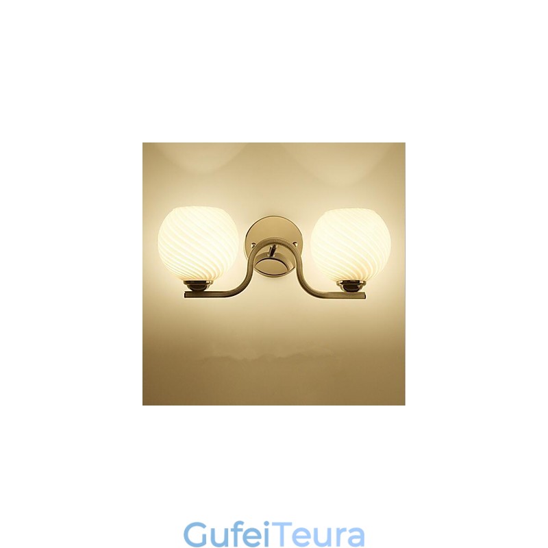 תכונת אלקטרופלטה מודרנית פשוטה להגנה על עיניים עם זרוע מתנדנדת פמוטי קיר עם אור סביבתי