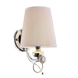 מודרני עכשווי מצופה אלקטרו מאפיין Uplight קיר פמוטי קיר