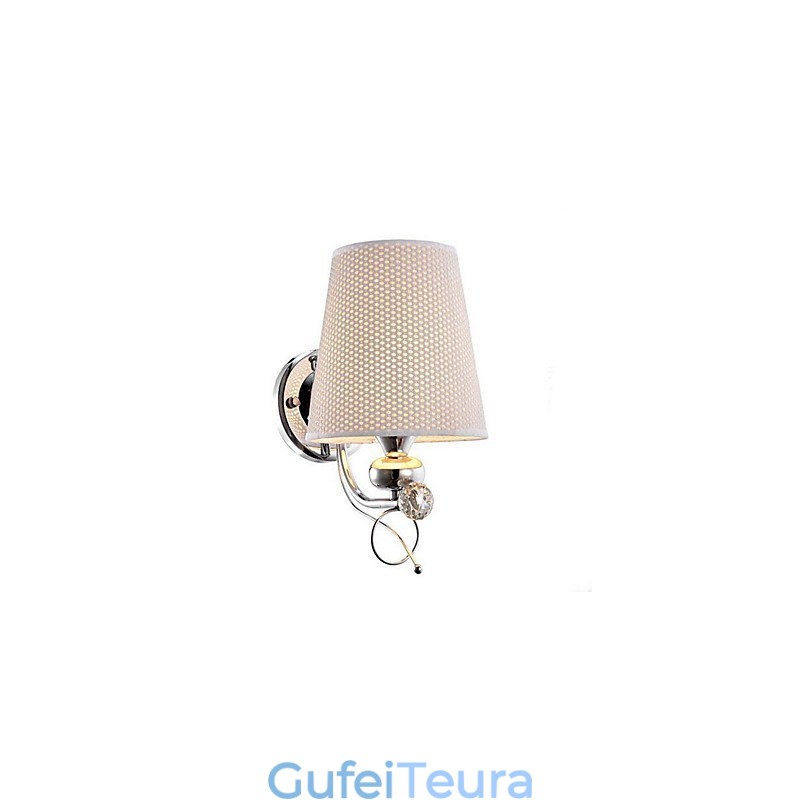 מודרני עכשווי מצופה אלקטרו מאפיין Uplight קיר פמוטי קיר