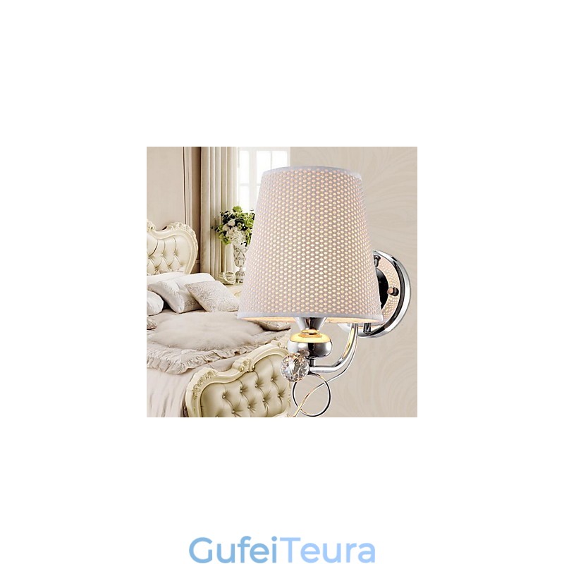 מודרני עכשווי מצופה אלקטרו מאפיין Uplight קיר פמוטי קיר