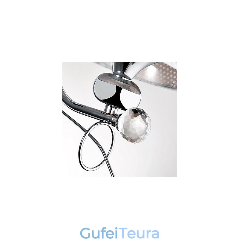 מודרני עכשווי מצופה אלקטרו מאפיין Uplight קיר פמוטי קיר