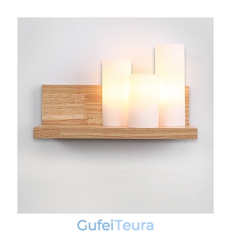 תכונה מדינה פשוטה להגנה על עיניים בסגנון מיני מנורת קיר פמוטים אור סביבתי