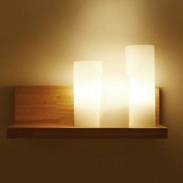 תכונה מדינה פשוטה להגנה על עיניים בסגנון מיני מנורת קיר פמוטים אור סביבתי