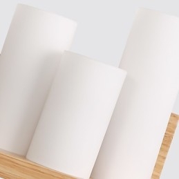 תכונה מדינה פשוטה להגנה על עיניים בסגנון מיני מנורת קיר פמוטים אור סביבתי