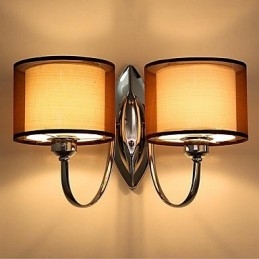 תכונת וינטג' מצופה אלקטרופול תכונה Downlight קיר פמוטים קיר אור