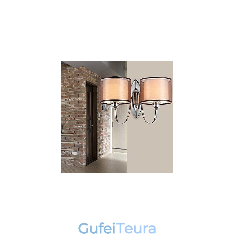 תכונת וינטג' מצופה אלקטרופול תכונה Downlight קיר פמוטים קיר אור