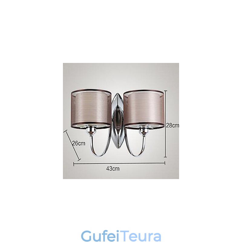 תכונת וינטג' מצופה אלקטרופול תכונה Downlight קיר פמוטים קיר אור