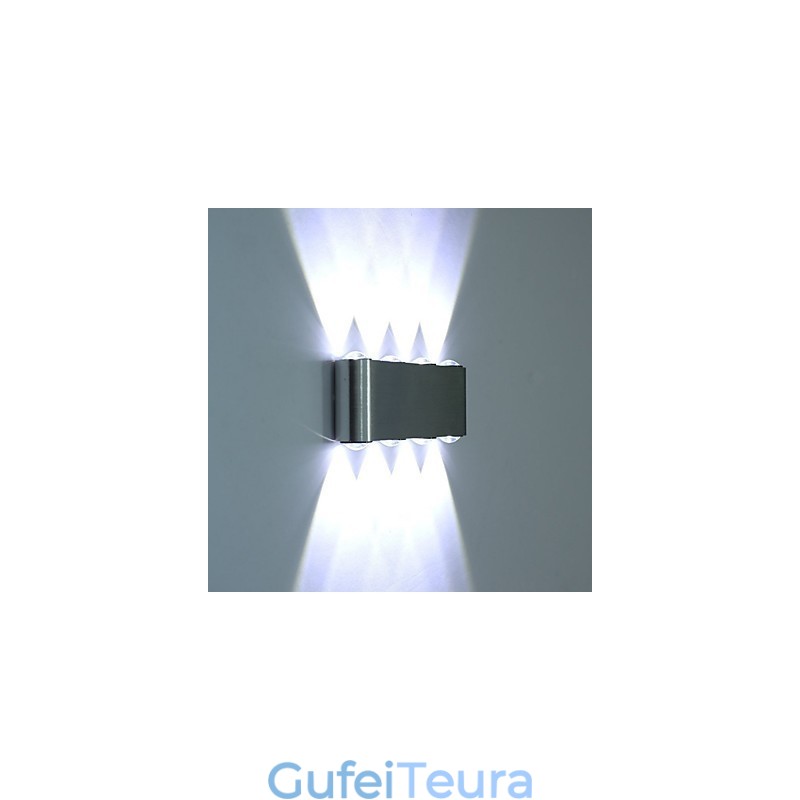 גוף תאורה מודרני פמוט קיר מסדרון פנימי מנורת קיר אלומיניום תאורה דקורטיבית משולבת