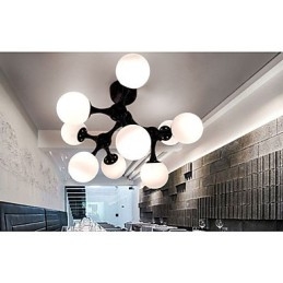 מנורת כדור זכוכית ארט