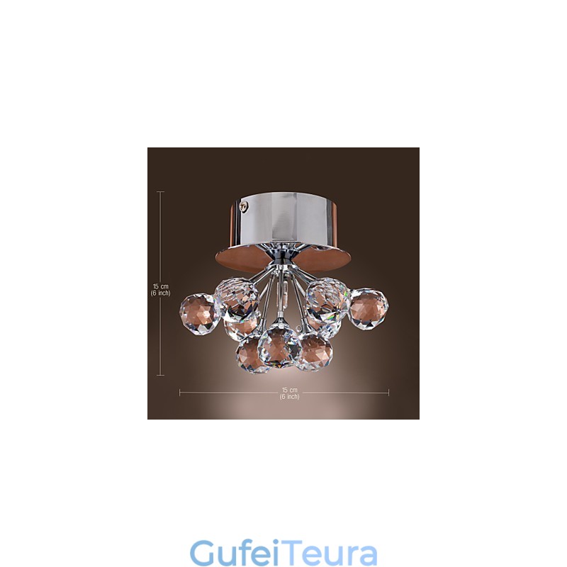 מודרני מודרני עכשווי קריסטל מיני סטייל כרום מתכת אחיזה