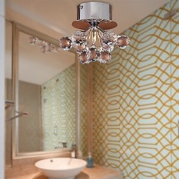 מודרני מודרני עכשווי קריסטל מיני סטייל כרום מתכת אחיזה