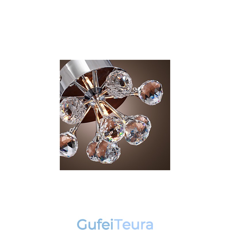 מודרני מודרני עכשווי קריסטל מיני סטייל כרום מתכת אחיזה