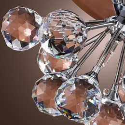 מודרני מודרני עכשווי קריסטל מיני סטייל כרום מתכת אחיזה