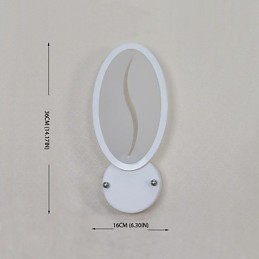 משולבת תכונת ציור מודרנית עכשווית לקיר פמוטי קיר עם אור סביבתי