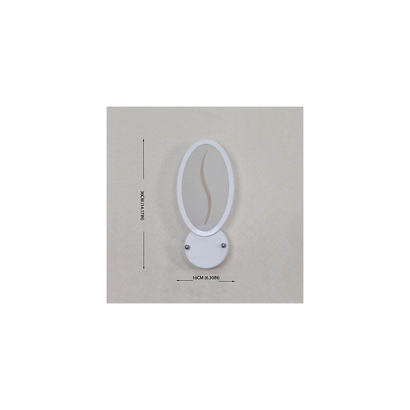 משולבת תכונת ציור מודרנית עכשווית לקיר פמוטי קיר עם אור סביבתי