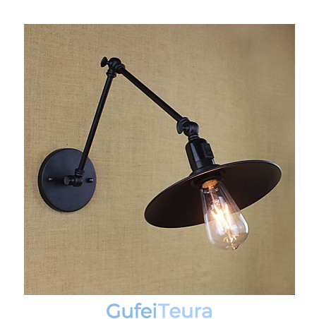 תכונת ציור לודג' כפרי עבור פמוטי קיר לקיר עם תאורה נדנדה בסגנון מיני