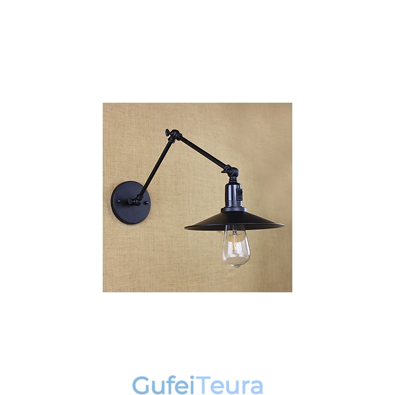 תכונת ציור לודג' כפרי עבור פמוטי קיר לקיר עם תאורה נדנדה בסגנון מיני