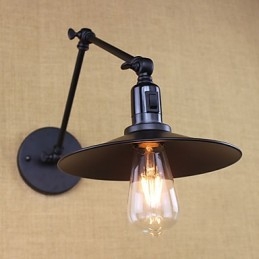 תכונת ציור לודג' כפרי עבור פמוטי קיר לקיר עם תאורה נדנדה בסגנון מיני