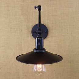 תכונת ציור לודג' כפרי עבור פמוטי קיר לקיר עם תאורה נדנדה בסגנון מיני