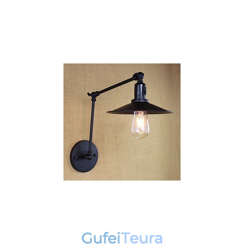 תכונת ציור לודג' כפרי עבור פמוטי קיר לקיר עם תאורה נדנדה בסגנון מיני