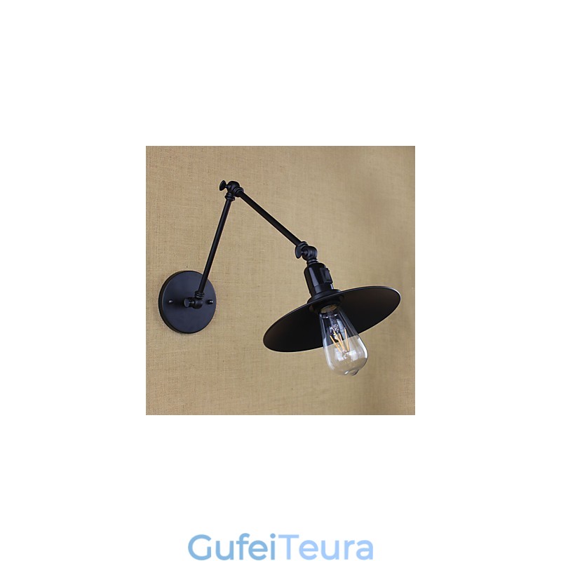 תכונת ציור לודג' כפרי עבור פמוטי קיר לקיר עם תאורה נדנדה בסגנון מיני